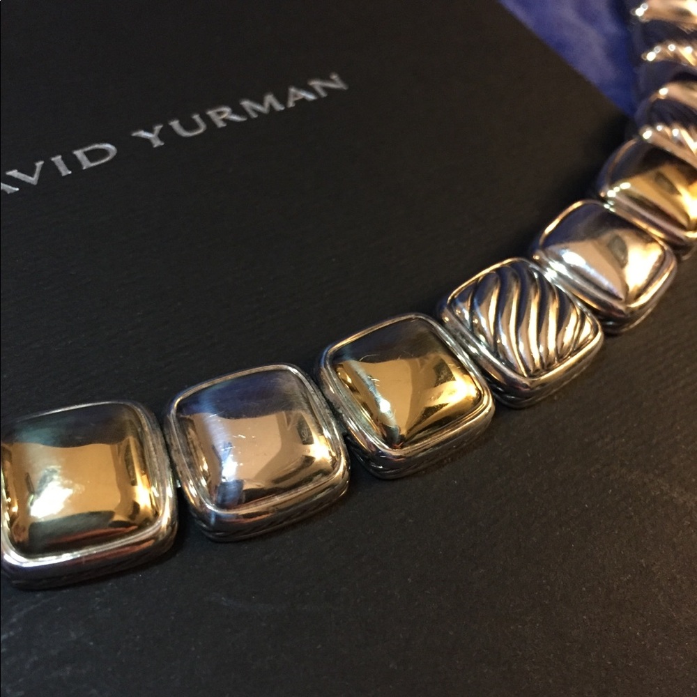 David Yurman Chiclet bracelet. Lovely!